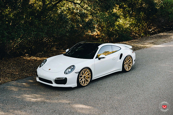 Фото дисков Vossen S17-01 Глянцевая шампань на Porsche 911 VII