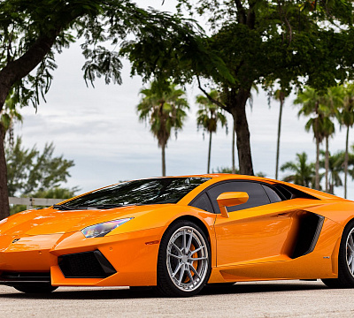 Фото дисков Anrky AN34 на Lamborghini Aventador