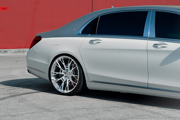 Фото дисков Anrky S1-X5 Полированный лак на Mercedes-Benz S-Class (W222, C217)