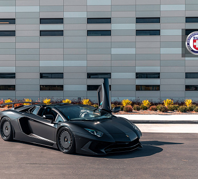Фото дисков HRE 935 на Lamborghini Aventador