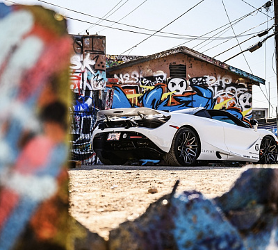 Фото дисков Savini SV88 на McLaren 720S