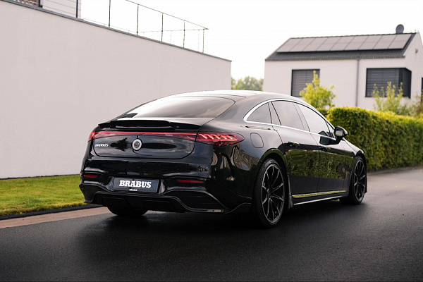 Фото дисков BRABUS Monoblock Z (Platinum Edition) Черный глянец на Mercedes-Benz EQS