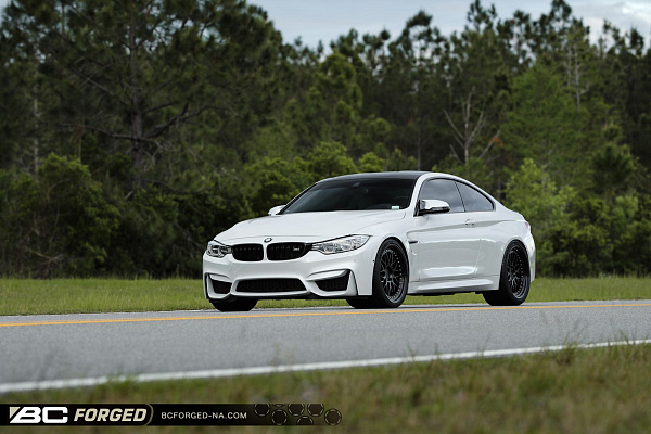 Фото дисков BC Forged LE81 // MLE81 Черный матовый на BMW 4/M4 (F32/F82)
