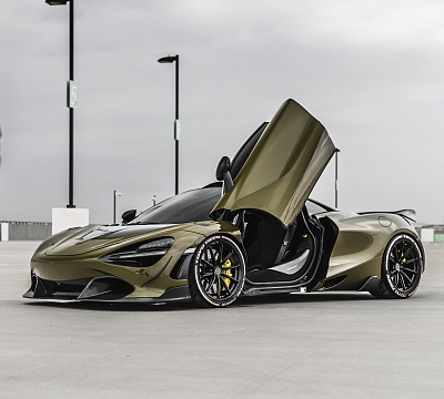 Фото дисков Brixton Forged R11-R на McLaren 720S