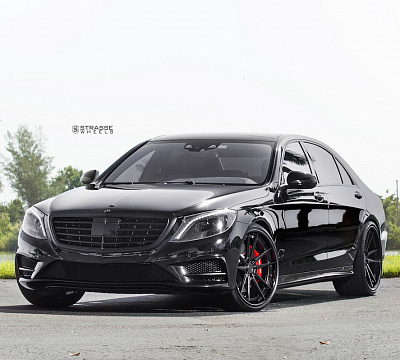 Фото дисков Strasse Wheels SV1 Deep Concave FS на Mercedes-Benz S-Class (W222, C217)