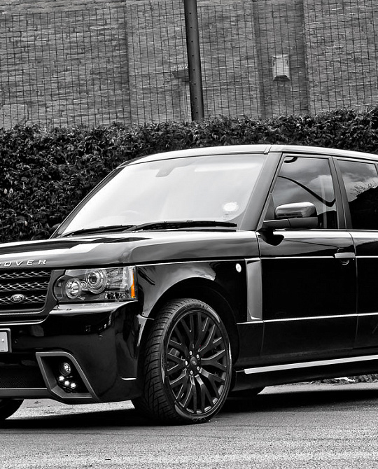 Фото дисков RS-2 Черный сатин на Range Rover III