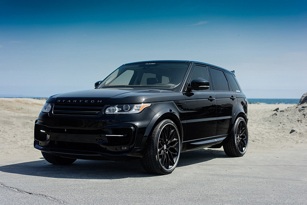 Фото дисков HRE S200 Черный сатин на Land Rover Range Rover Sport II