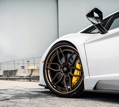 Фото дисков Anrky AN36 на Lamborghini Aventador