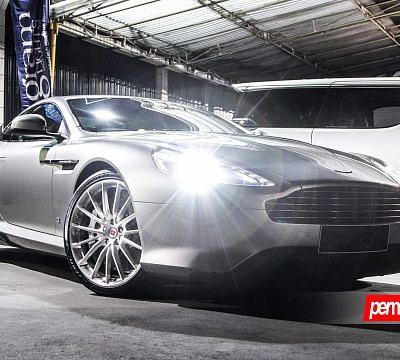 Фото дисков HRE P103 на Aston Martin DB 9 