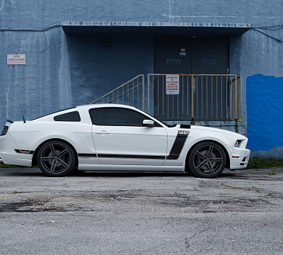Фото дисков Vossen CV5 на Ford Mustang V