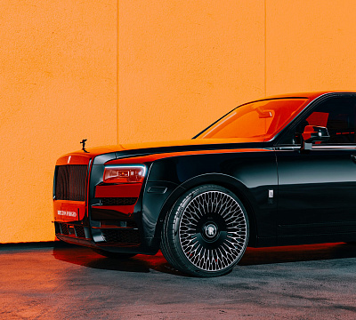 Фото дисков Brixton Forged LX09 на Rolls-Royce Cullinan