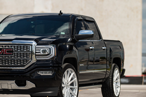 Фото дисков Vossen HF6-1 Серебро на GMC Sierra III