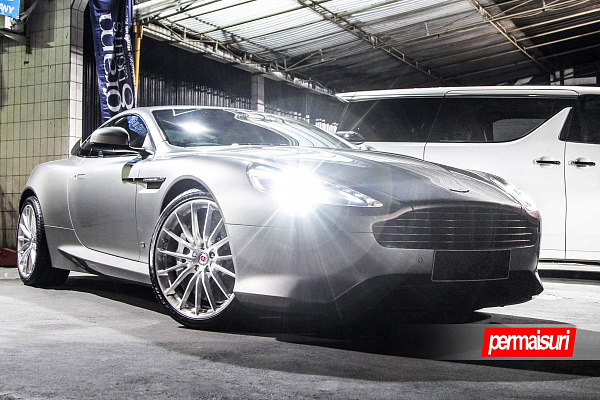 Фото дисков HRE P103 Глянцевый лак на Aston Martin DB 9 