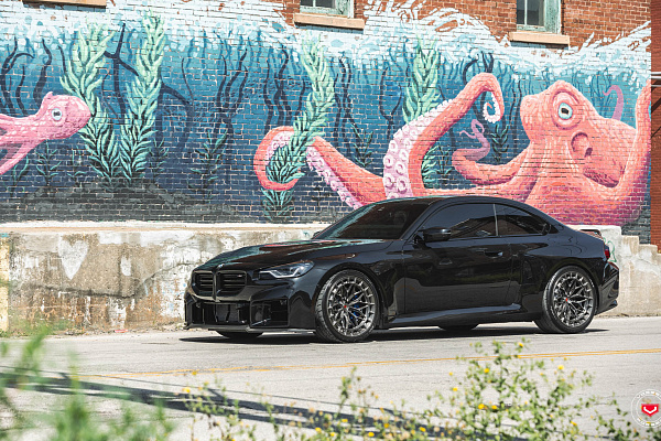 Фото дисков Vossen LC3-02 Глянцевый темный лак на BMW 2/M2 (G42/G87)