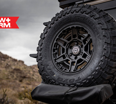 Фото дисков HRE FT1 на Toyota Tacoma III
