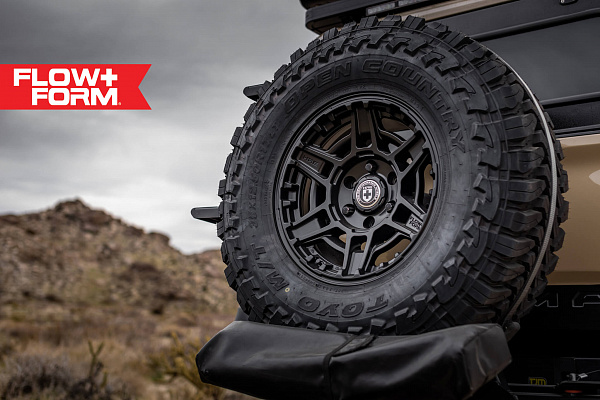 Фото дисков HRE FT1 Черный сатин на Toyota Tacoma III