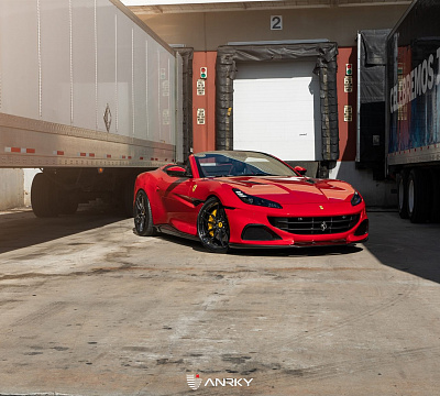 Фото дисков Anrky AN11 на Ferrari Portofino
