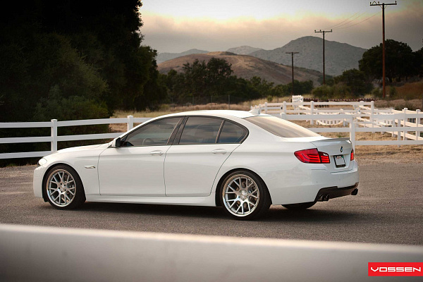 Фото дисков Vossen CV2 Серебро на BMW 5/M5 (F10)