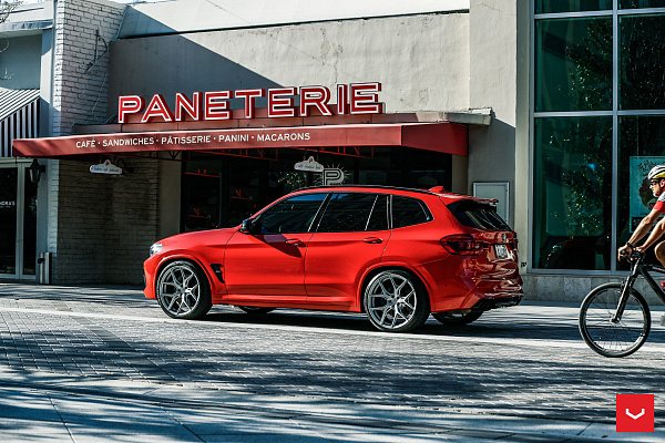 Фото дисков Vossen HF-5 Серебро на BMW X3/X3 M (G01/F97)