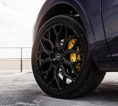 Фото дисков Vossen HF-2 на Porsche Cayenne III