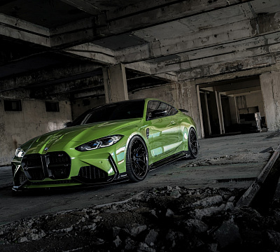 Фото дисков Brixton Forged CM5-RS на BMW 4/M4 (G22/G82)