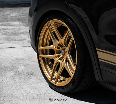 Фото дисков Anrky RS6.2 на Porsche Cayenne II