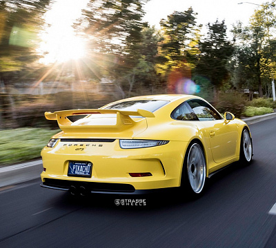 Фото дисков Strasse Wheels SV10M Deep Concave FS на Porsche 911 VII
