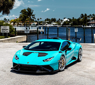 Фото дисков Anrky AN36 на Lamborghini Huracan