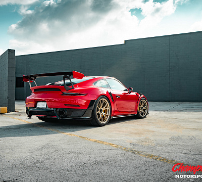 Фото дисков Vossen RS74 на Porsche 911 VII