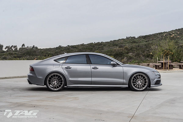 Фото дисков HRE P103 Глянцевый тонированный лак на Audi A/RS 7 (4G)