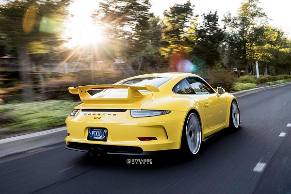 Фото дисков Strasse Wheels SV10M Deep Concave FS Глянцевый лак на Porsche 911 VII