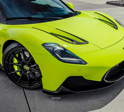 Фото дисков Strasse Wheels SV10 Deep Concave Duoblock на Maserati MC20
