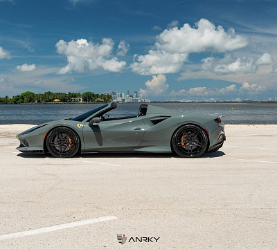 Фото дисков Anrky S3-X3 на Ferrari F8