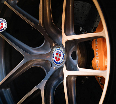 Фото дисков HRE R101 Lightweight на McLaren 720S