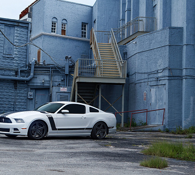 Фото дисков Vossen CV5 на Ford Mustang V