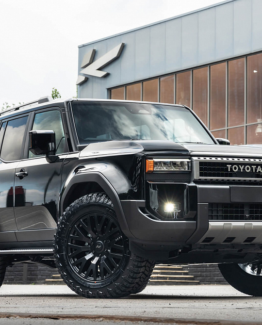 Фото дисков G22 DC Черный сатин на Toyota Land Cruiser Prado 250