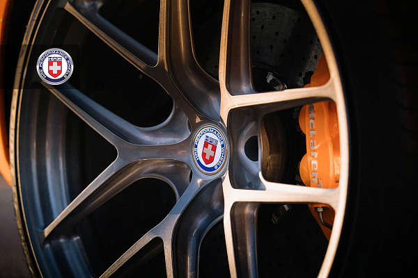 Фото дисков HRE R101 Lightweight Глянцевый тонированный лак на McLaren 720S