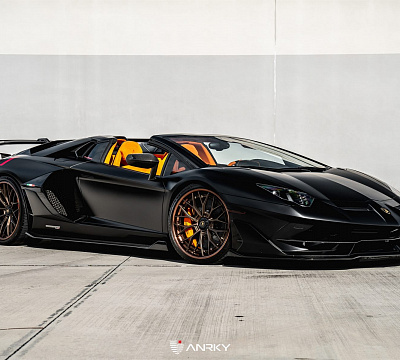 Фото дисков Anrky AN30 на Lamborghini Aventador