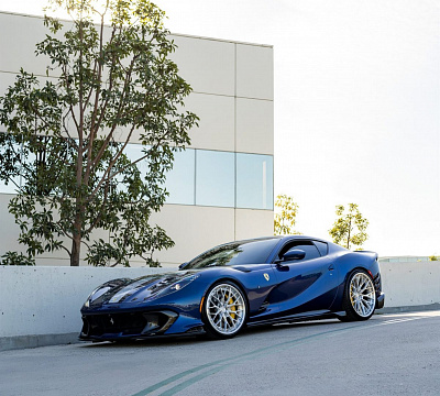 Фото дисков Anrky AN30 на Ferrari 812
