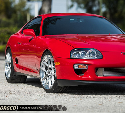 Фото дисков BC Forged HCA381 на Toyota Supra A80