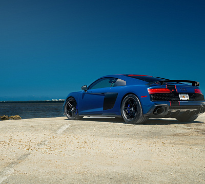 Фото дисков Strasse Wheels SV2 Deep Concave FS на Audi R8 (4S)