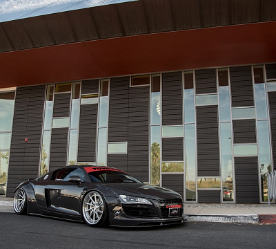 Фото дисков Savini BM15 на Audi R8 (4S)