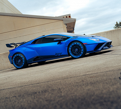 Фото дисков Brixton Forged FDE06 Aerotech на Lamborghini Huracan