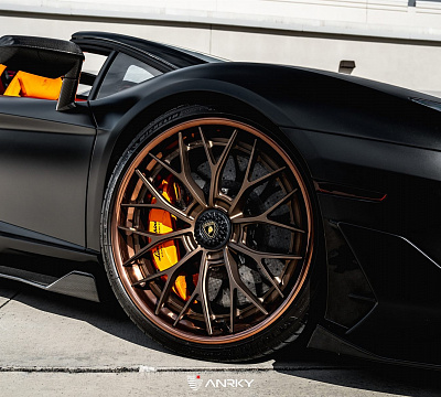 Фото дисков Anrky AN30 на Lamborghini Aventador