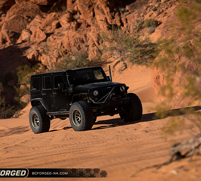 Фото дисков BC Forged LE72 // MLE72 на Jeep Wrangler III (JK)