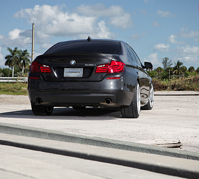 Фото дисков Vossen CV3 на BMW 5/M5 (F10)