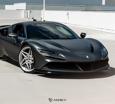Фото дисков Anrky S1-X3 на Ferrari SF90