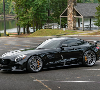 Фото дисков Anrky AN28 на Mercedes-Benz AMG GT I