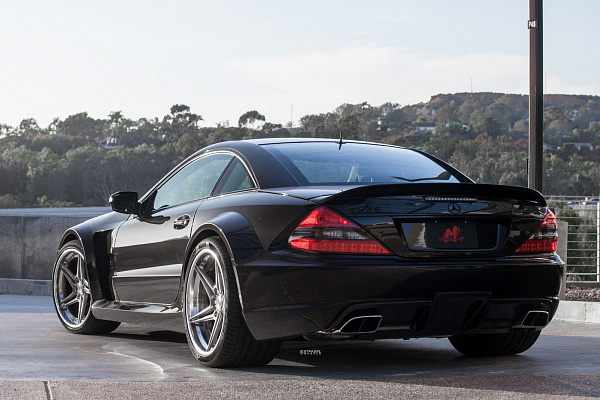 Фото дисков Strasse Wheels SV2T Deep Concave FS Сатиновый темный лак на Mercedes-Benz SL (R231)