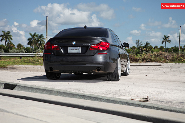 Фото дисков Vossen CV3 Серебро на BMW 5/M5 (F10)
